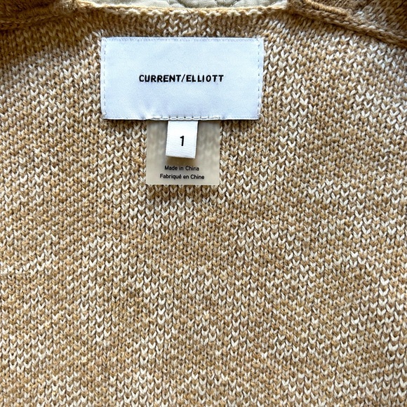 CURRENT ELLIOTT CARDIGAN SWEATER SIZE 1 - Picture 9 of 10